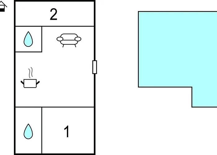 Lovely In With Kitchen * Murter